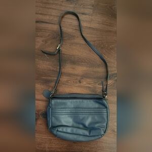 Vintage Glorious Genuine Leather Purse With Adjustable Strap